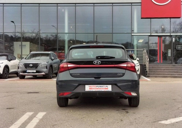 Hyundai i20 cena 54900 przebieg: 74017, rok produkcji 2021 z Młynary małe 277